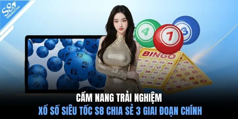 Cẩm nang trải nghiệm xổ số siêu tốc S8 chia sẻ 3 giai đoạn chính