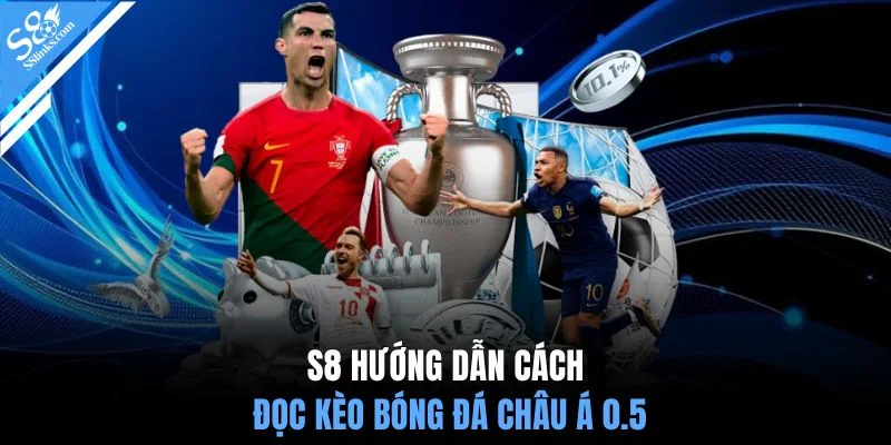 S8 hướng dẫn cách xem kèo bóng đá châu Á 0.5