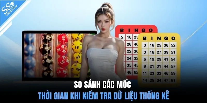 So sánh các mốc thời gian khi kiểm tra dữ liệu thống kê