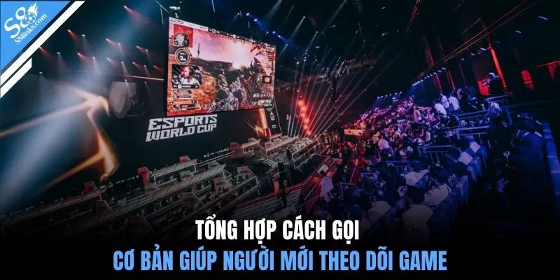 Tổng hợp cách gọi cơ bản giúp người mới theo dõi game