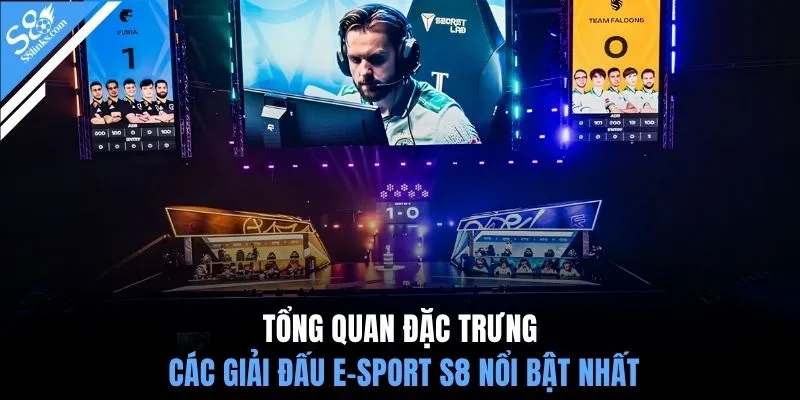 Tổng quan đặc trưng các giải đấu e-sport S8 nổi bật nhất